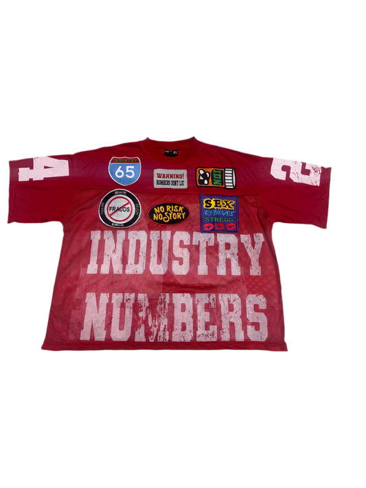 Industry Numbers Jersey (Red)