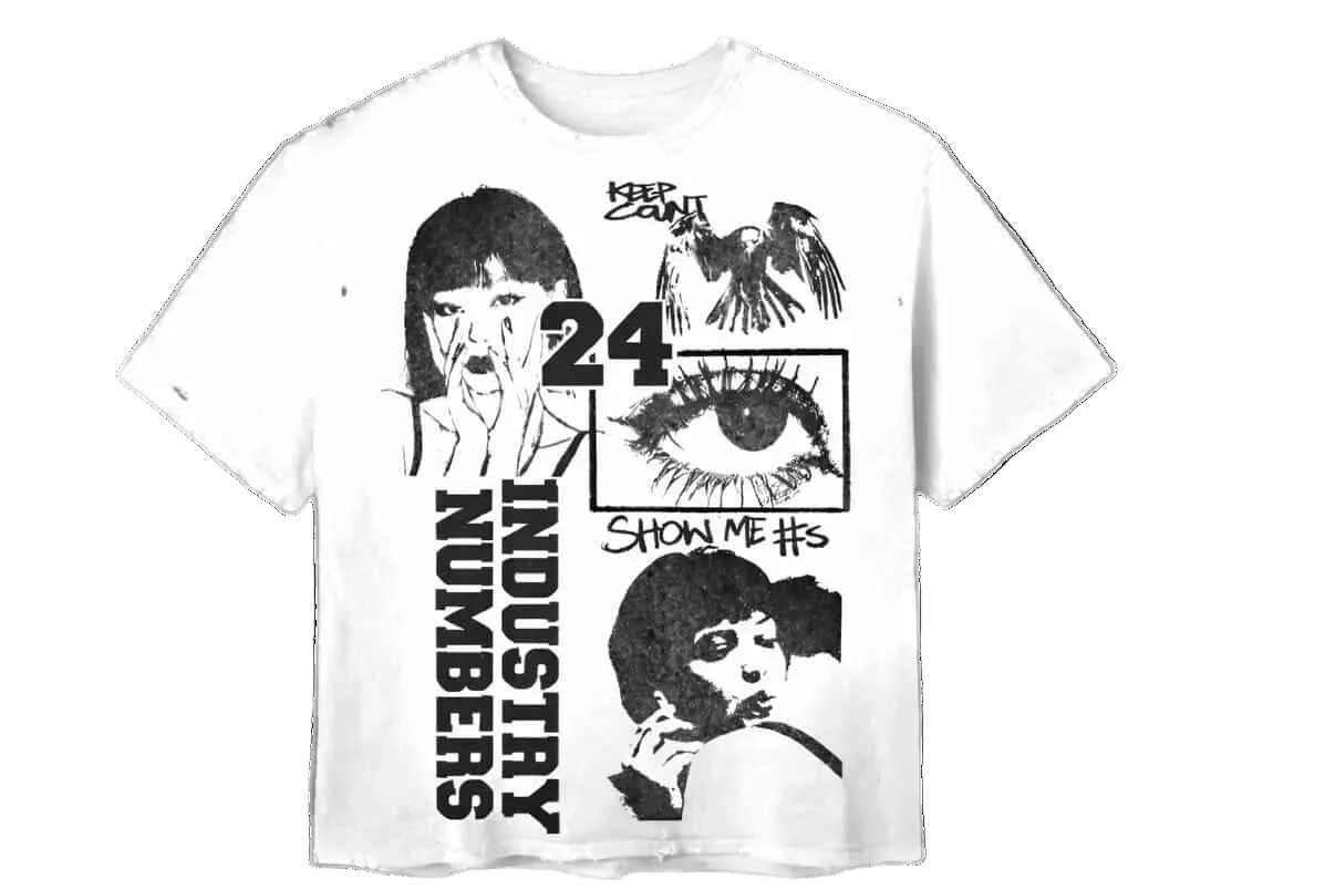 Industry Numbers Vintage Set (Black)