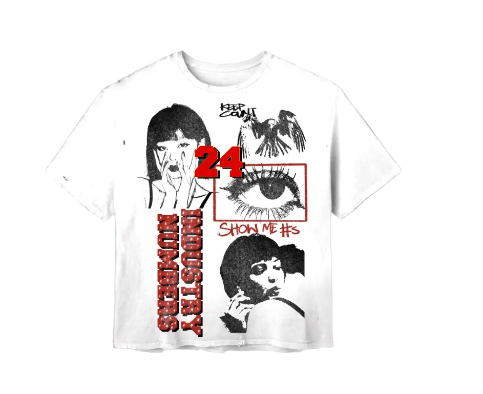 Industry Numbers Vintage Set (Red)