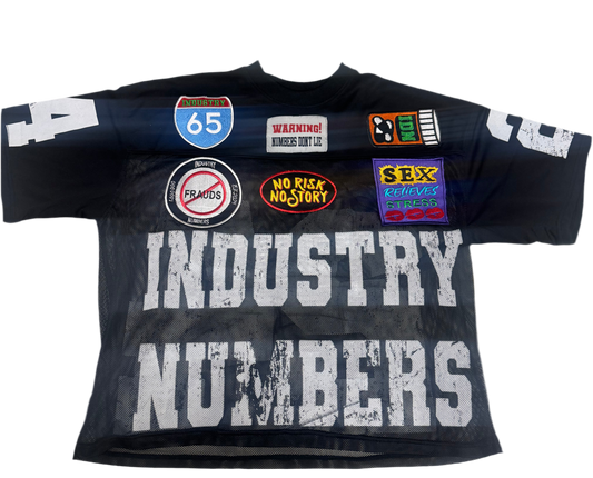 Industry Numbers Jersey (Black)