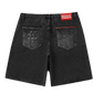 Industry Numbers Jorts (BLACK)